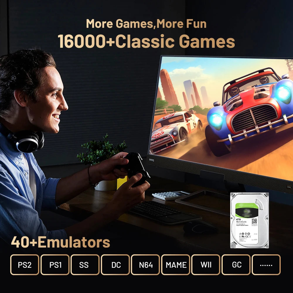 4T Gaming HDD 16.000 videogames