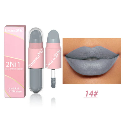 2-in-1 Lippen Stift en Lipgloss