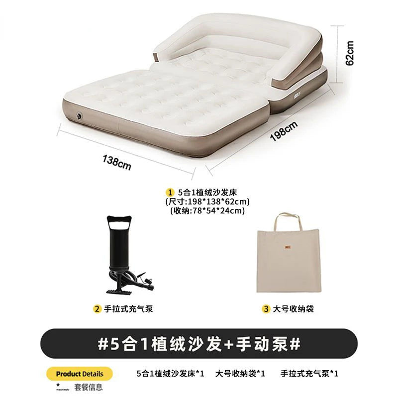 Bank en Bed Opblaasbaar