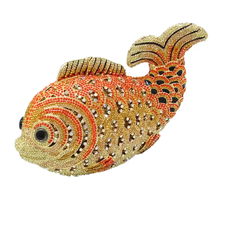 Luxe Vis Kristal Tasje