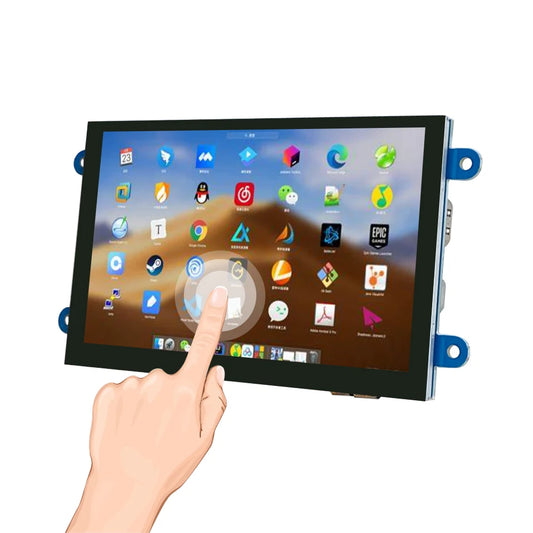 5 inch Display 800×480 monitor with Windows-support raspberry pi Portalil Monitor full hd Touch  IPS LCD  hdmi Compatible Screen