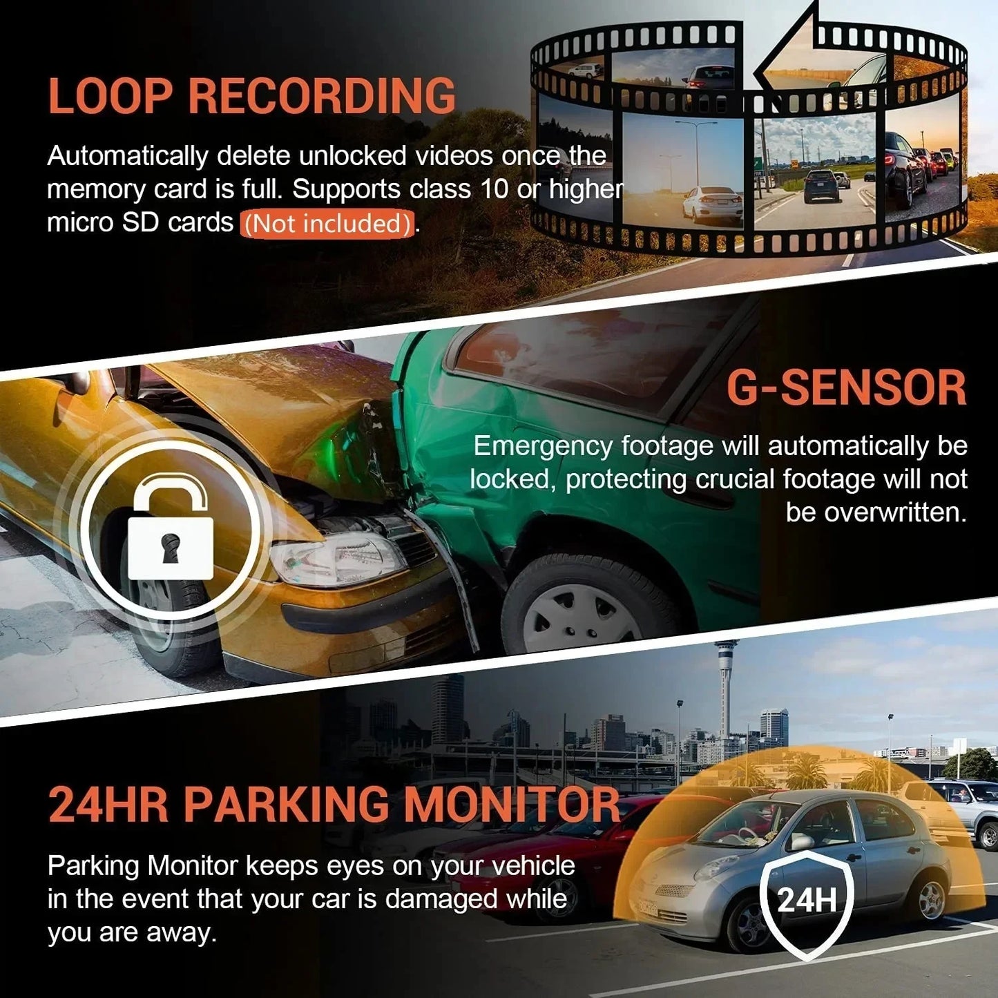 Dash Cam for cars,car camera