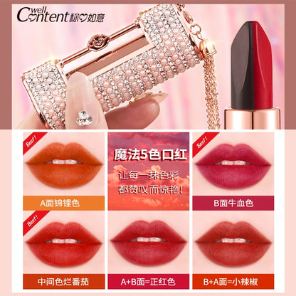 Colors Lipstick 5 In 1  Makeup for Women