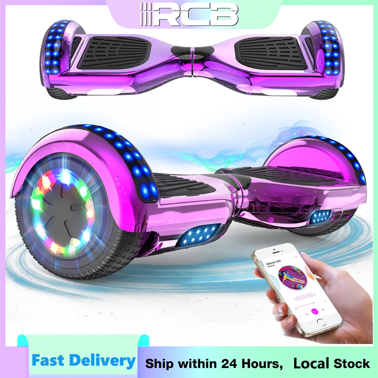 Hoverboard with Bluetooth Speaker