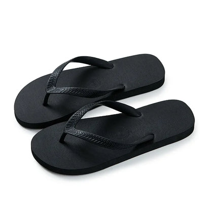 Comfortable Flat Heels Soft Non Slip Summer Slippers Men's Beach Shoes 2025 Casual Wearable Flip Flops for Man Indoor Outdoor