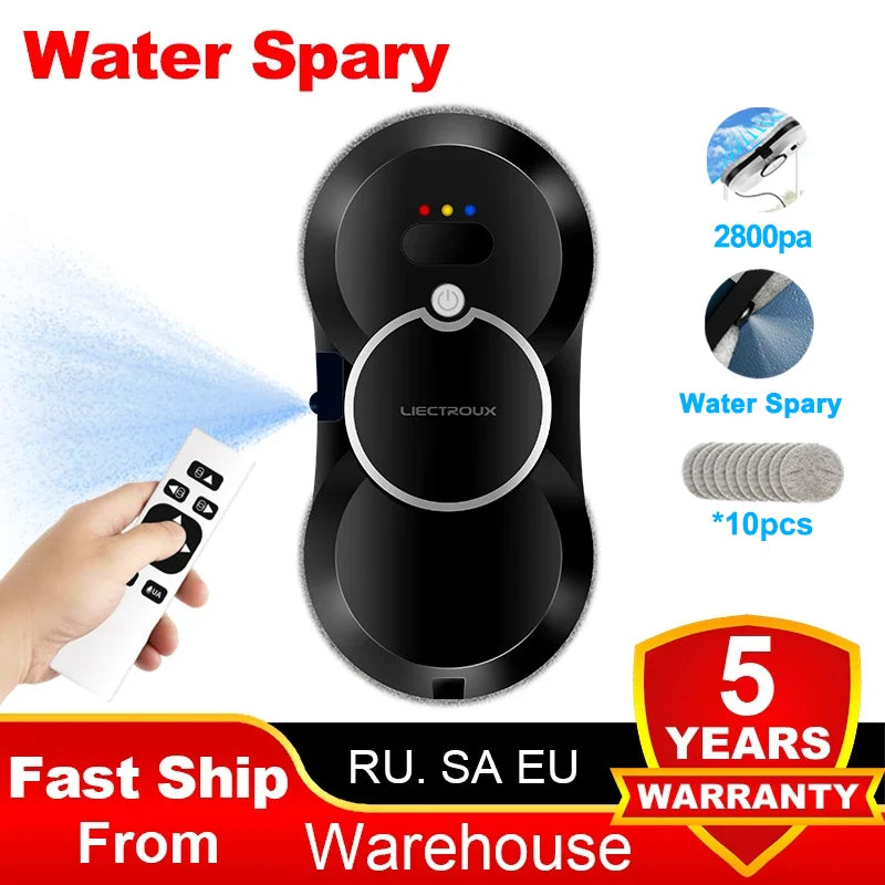 Window Cleaning Robot  Electric Glass Wet Mop,