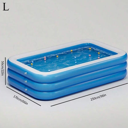 Swimming Pool Blue and White