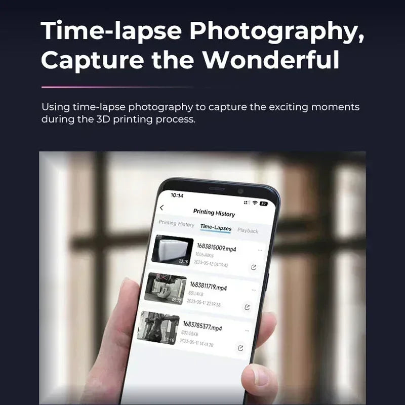 Nebula Camera voor 3D-Printers