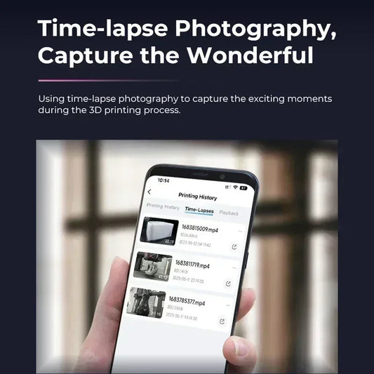 Nebula Camera voor 3D-Printers