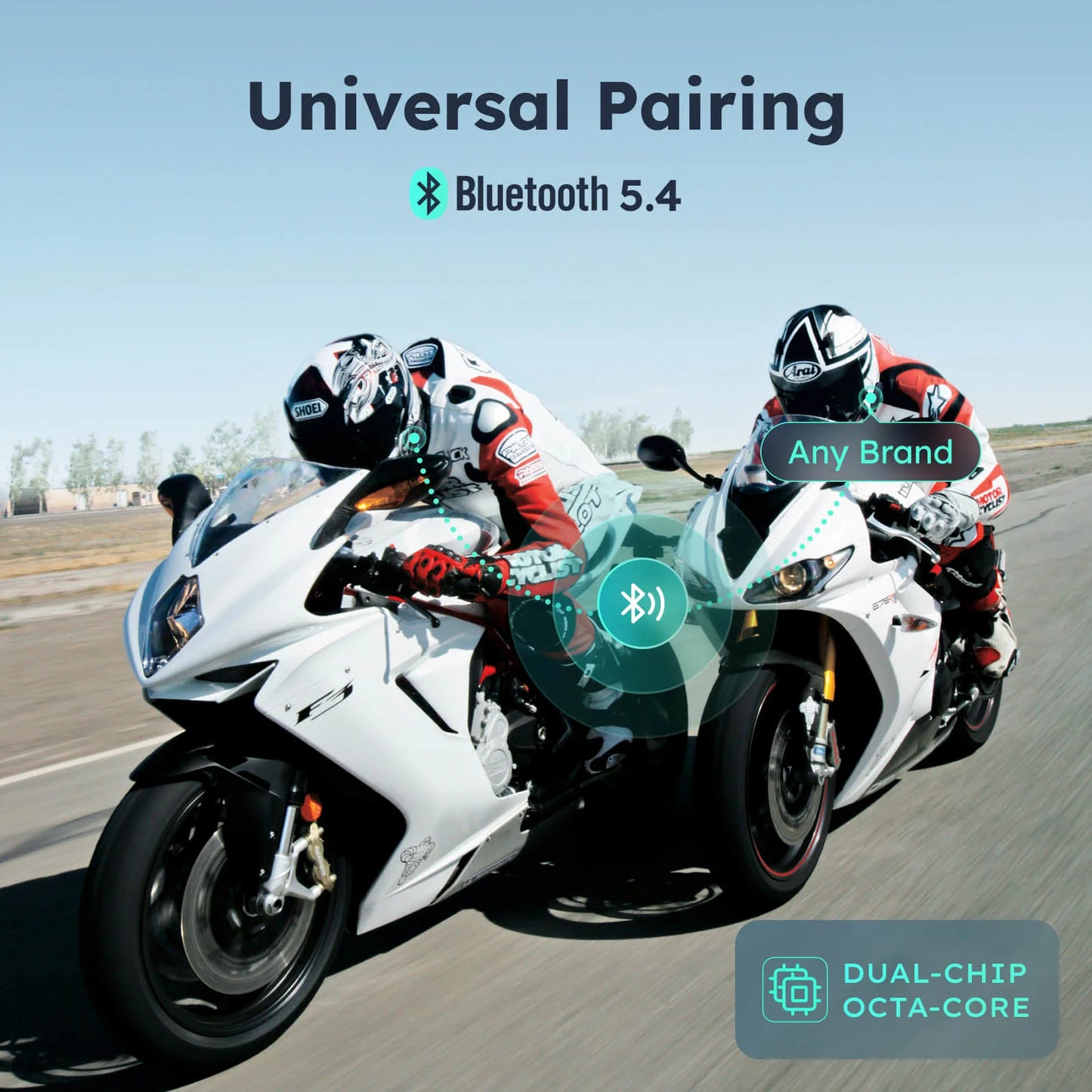 Headset Bluetooth Voice Control Motorcycle