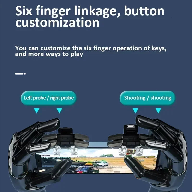 Gamepad Joystick 6 Finger Eating