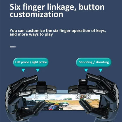 Gamepad Joystick 6 Finger Eating