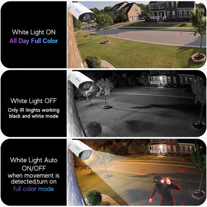 MOVOLS 4K 8MP POE Security Camera System 8CH P2P AI Video Surveillance Kit Two Way Audio Outdoor Home 8MP IP Camera CCTV Nvr Set