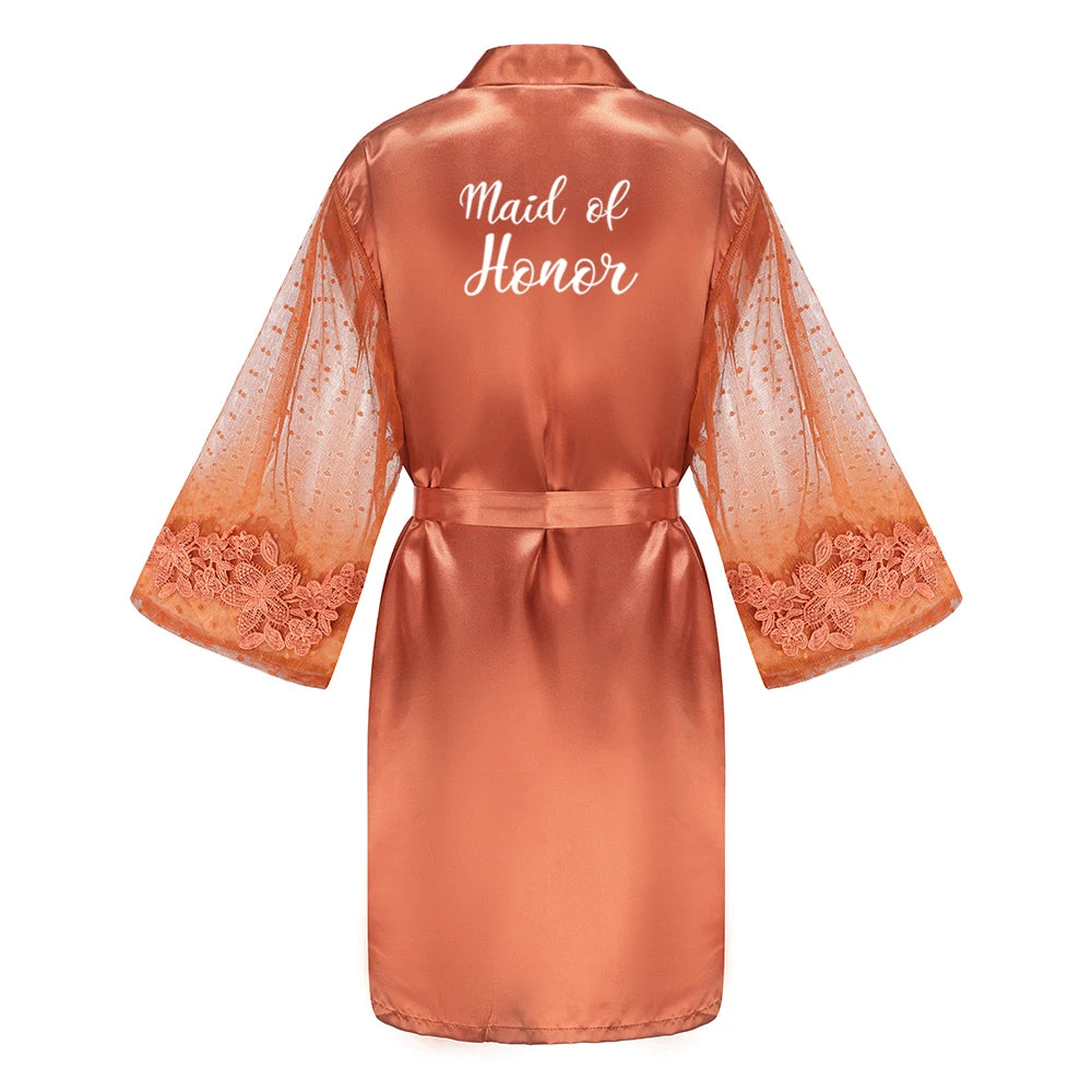 Wedding Bathrobe For Women