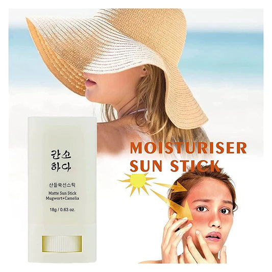 18ml Sunscreen Stick Anti-UV Moisturizing Preventing Sunburn Whitening Matte Summer Brightening Refreshing Skin Cream Woman Use