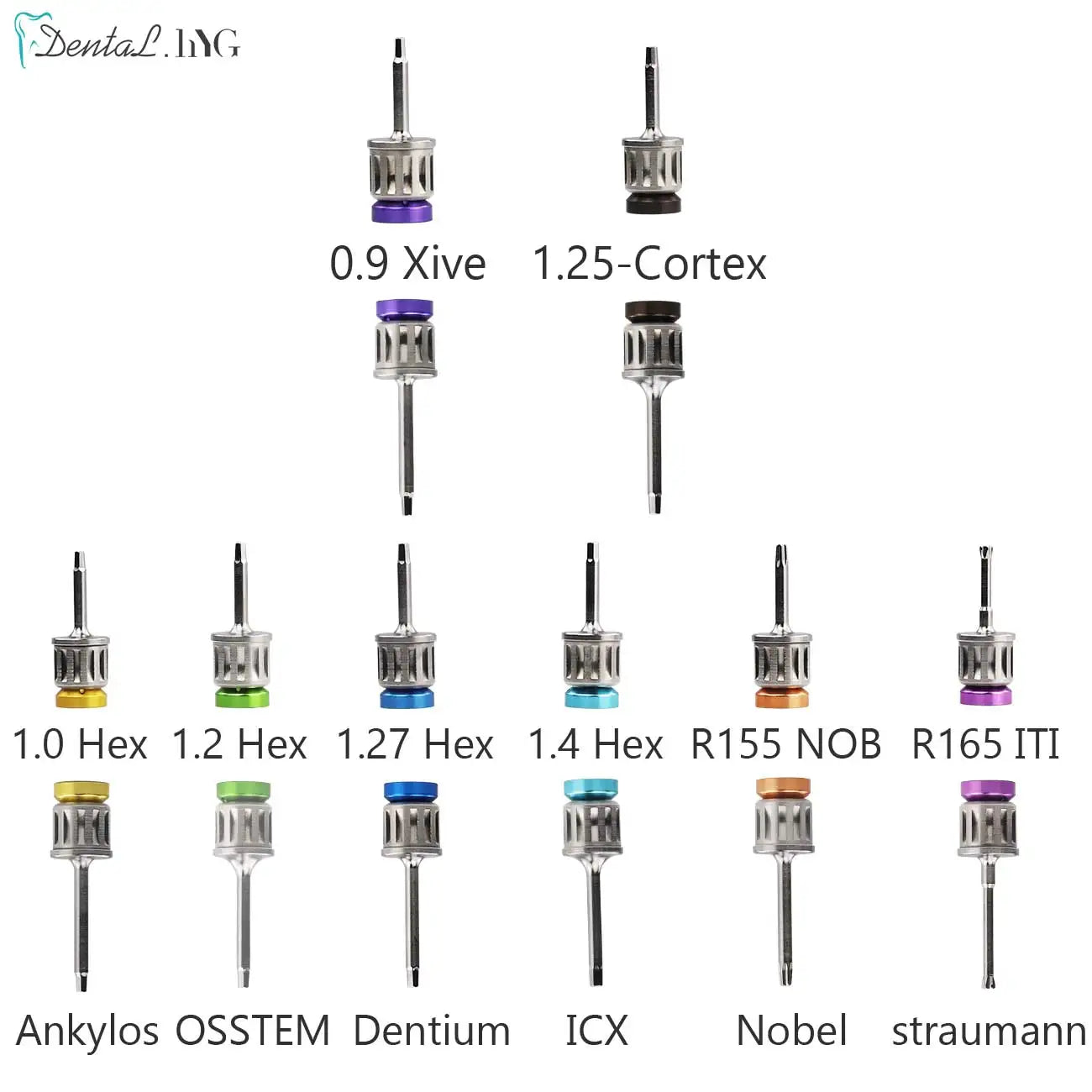 Tandheelkundige Implantaatschroevendraaierset
