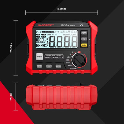 Tester LCD Digital Resistance Meter