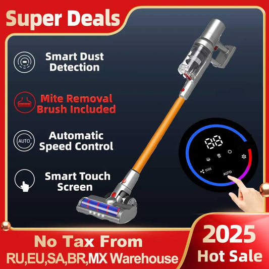 Handheld Vacuum Cleaner Wireless Touch Screen