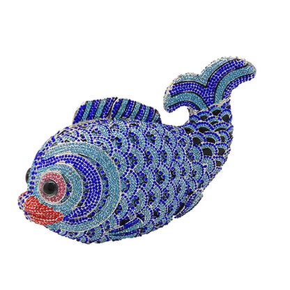 Luxe Vis Kristal Tasje