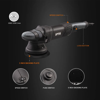 Car Polisher Dual Action