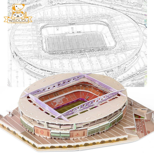 Puzzel Set 3D Stadion