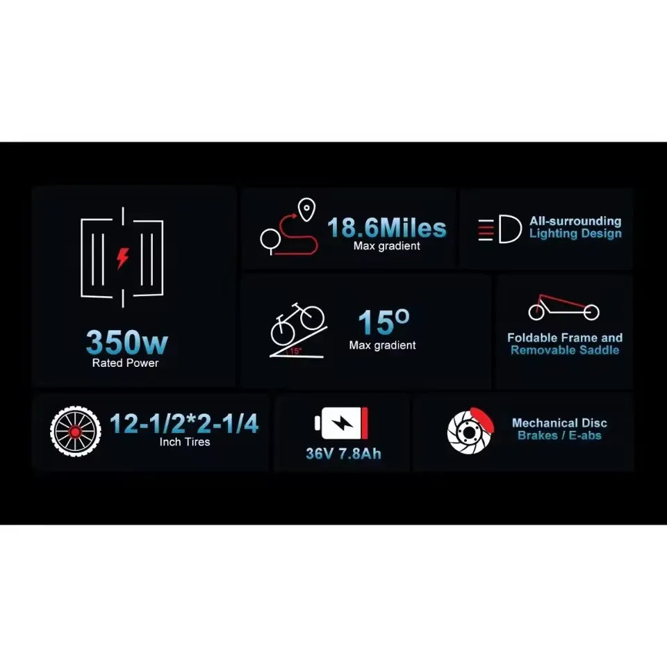Elektrische Fiets Opvouwbare E-Bike