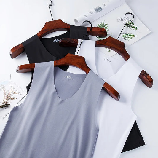 Vest For Men Undershirts Cool Gym