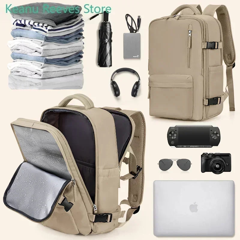 Laptop Backpack for Aeroplane Travel,