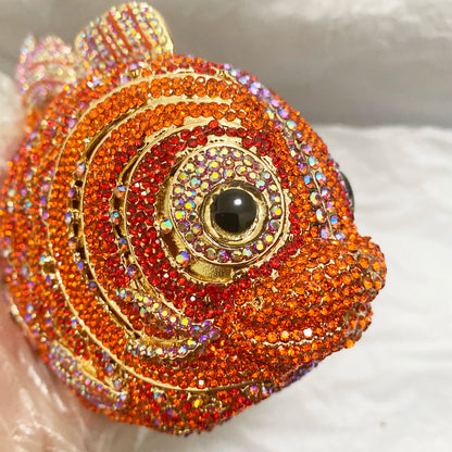 Luxe Vis Kristal Tasje