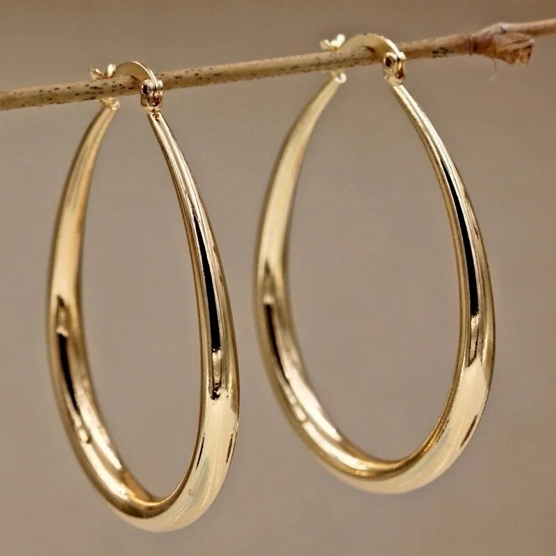 Earrings Gold Color