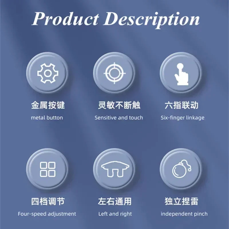 Gamepad Joystick 6 Finger Eating