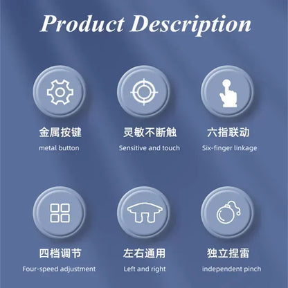 Gamepad Joystick 6 Finger Eating