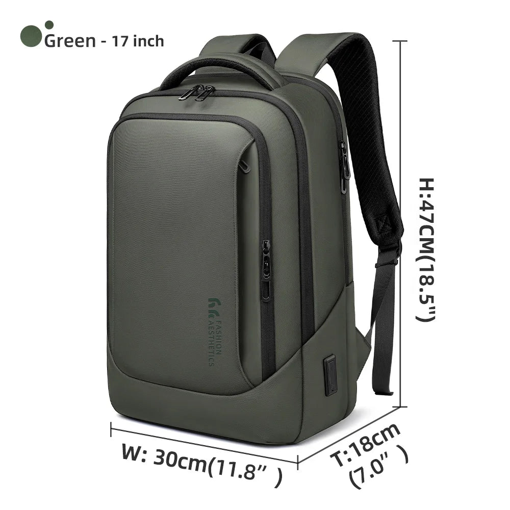 Laptop Backpack Men,s Waterproof with USB Port