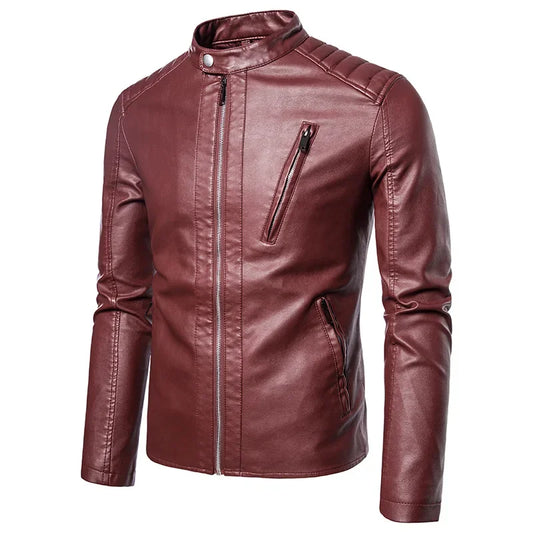 Leather Jackets Men's Motorcycle