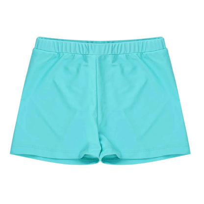 Kids Girls Shorts Summer Stretchy Swimming Shorts for Yoga Sports Gymnastic Swimming Bathing Beachwear Children Shorts Pants