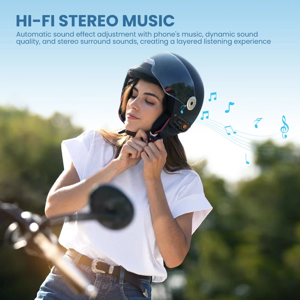 Intercom Headset Helmet