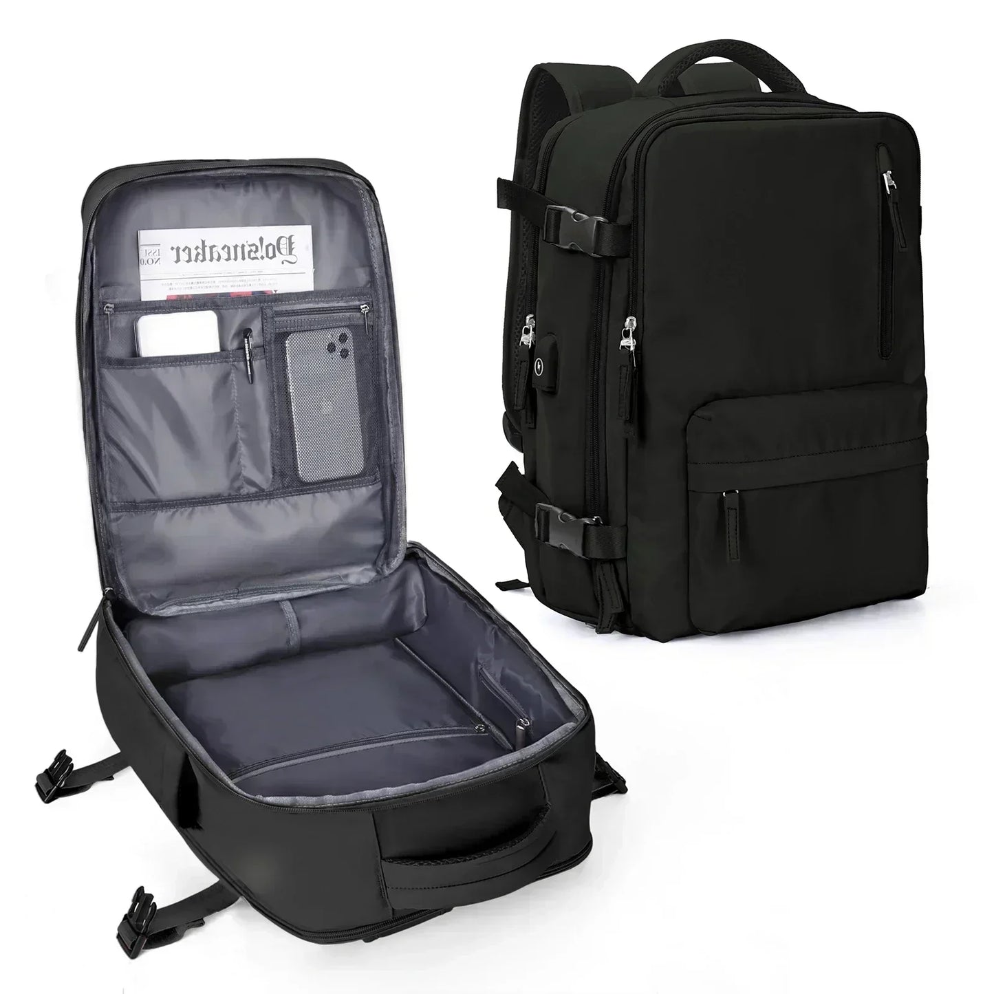 Laptop Backpack for Aeroplane Travel,