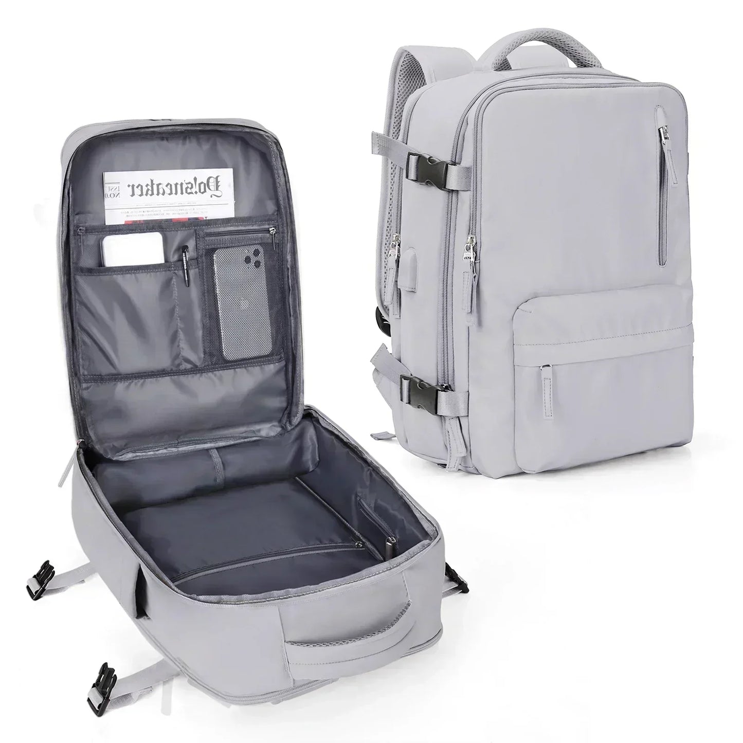Laptop Backpack for Aeroplane Travel,
