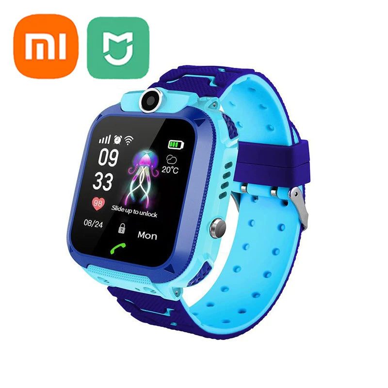 Xiaomi MIJIA Kids 4G Smart Watch SOS GPS Location Sim Card Call Child SmartWatch Camera Waterproof Watch Gift For Ios Android