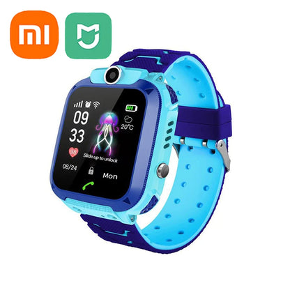 Xiaomi MIJIA Kids 4G Smart Watch SOS GPS Location Sim Card Call Child SmartWatch Camera Waterproof Watch Gift For Ios Android