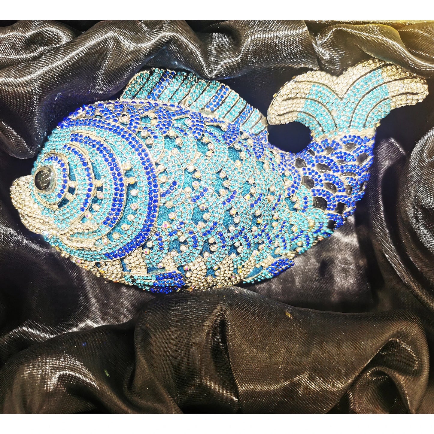 Luxe Vis Kristal Tasje