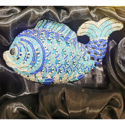 Luxe Vis Kristal Tasje