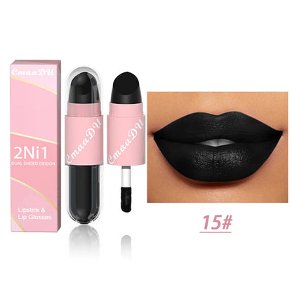 2-in-1 Lippen Stift en Lipgloss