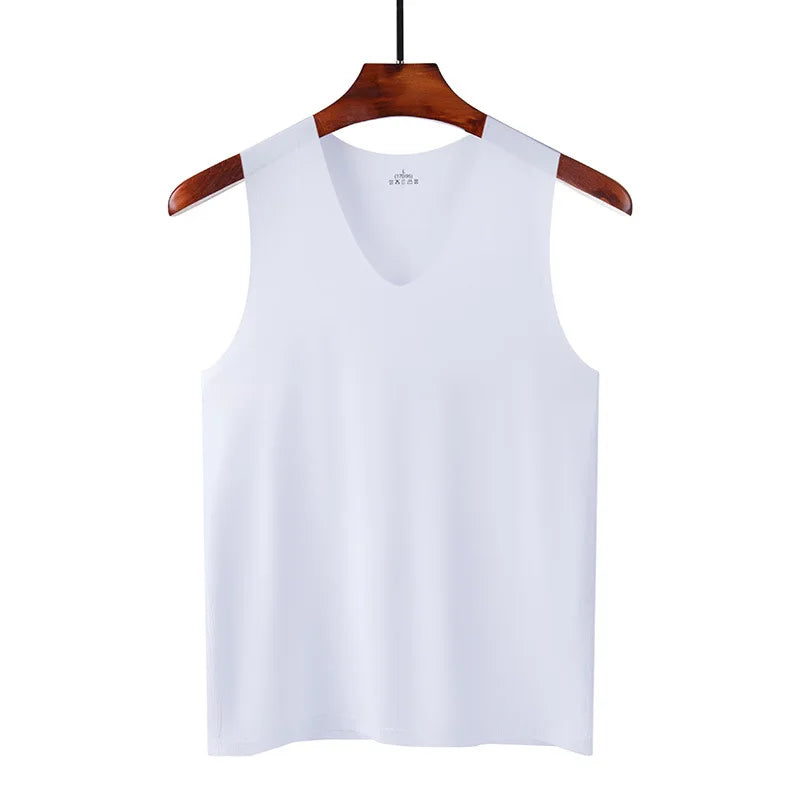 Vest For Men Undershirts Cool Gym
