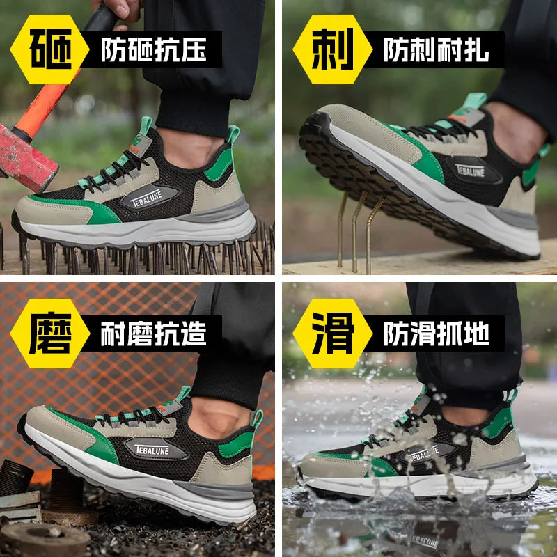 Sneakers Labor Shoes Work Safety Boots