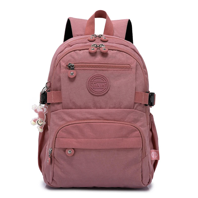 TEGAOTE Large Nylon Waterproof Backpack Travel Rucksack for Women School Bags Mochilas Mujer Kids Girls 2025