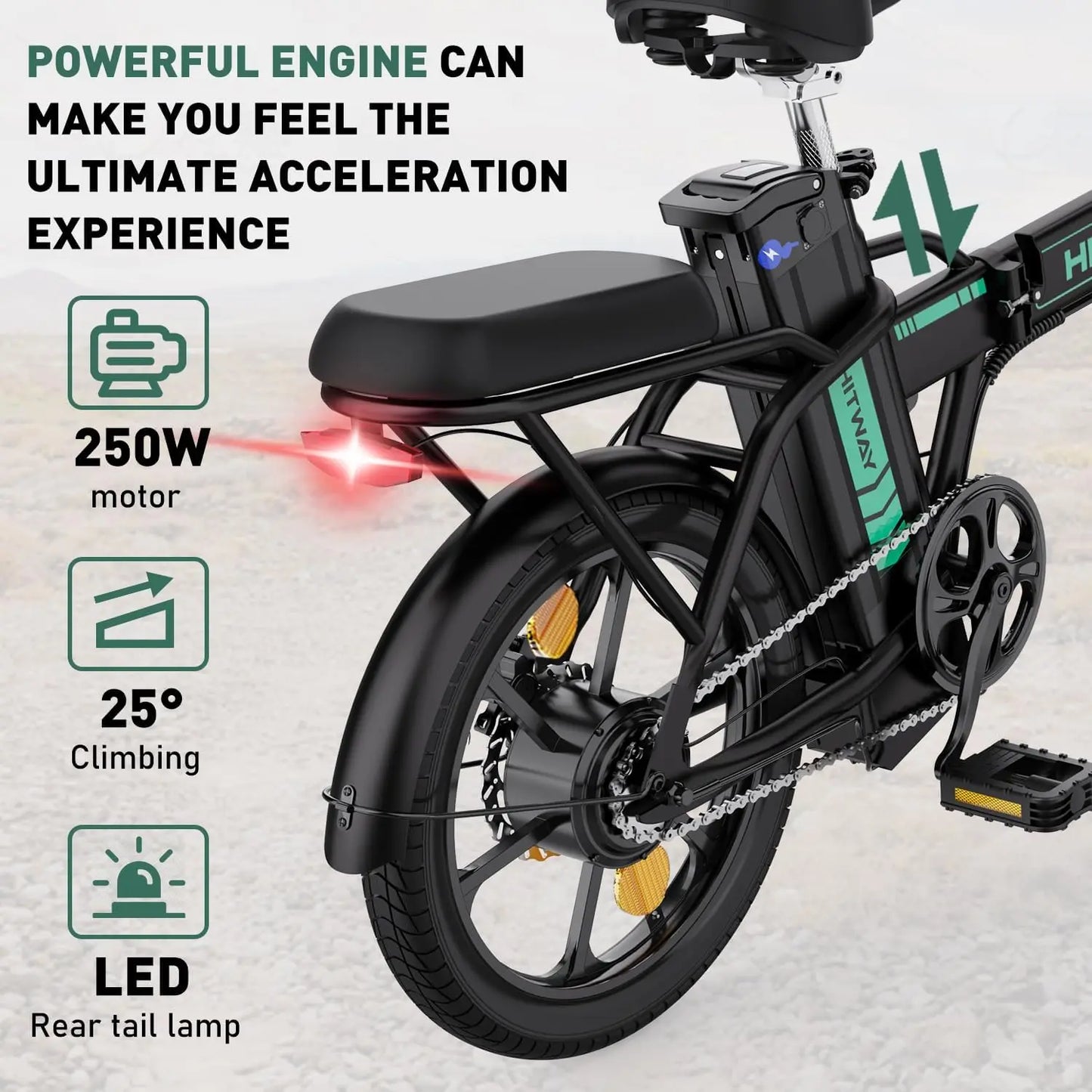 Electric bike foldable city