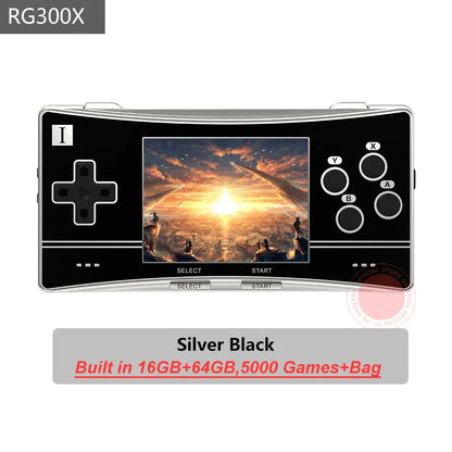 New Anbernic RG300X Retro Portable Game Console Min Video Game Player For  Games Support HD Out Built In 5000 Games Kids Gift