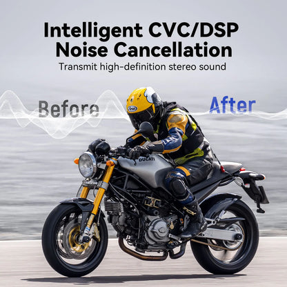 Headset Intercom Motorcycle & Bluetooth