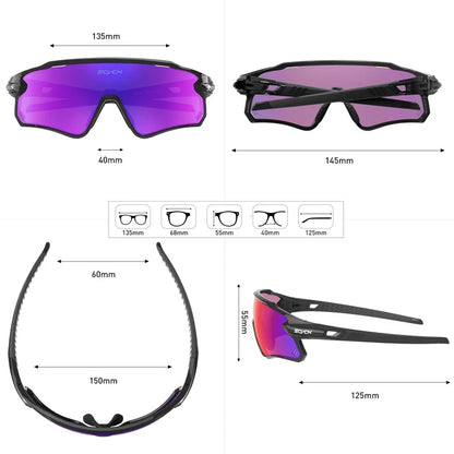 Sunglasses For Unisex Eyewear Motocross  Bicycle